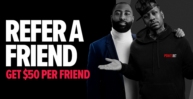 Pointsbet Refer a Friend and Get a $50 Bet