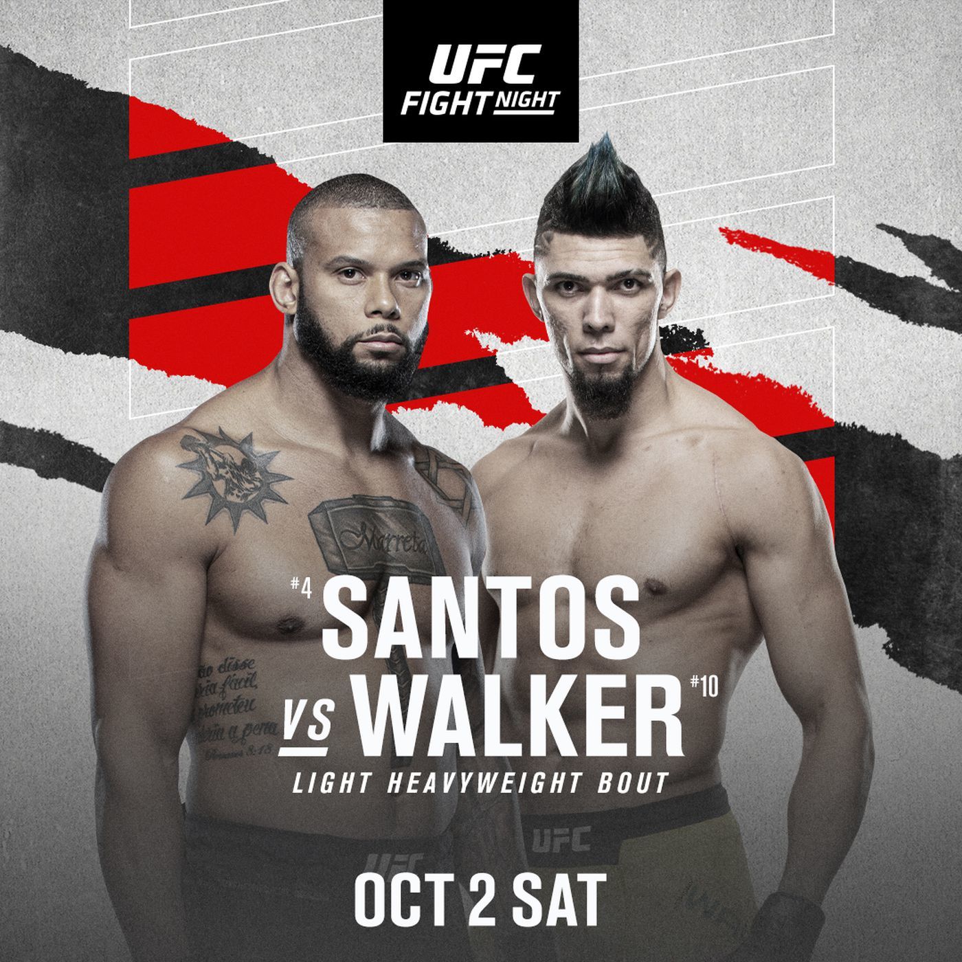 UFC Fight Night 193: Thiago Santos vs. Johhny Walker – Fight Analysis & Prediction