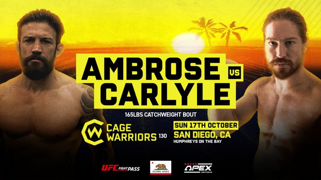 Cage Warriors 130 – Spike Carlyle vs JJ Ambrose – Fight Analysis & Prediction