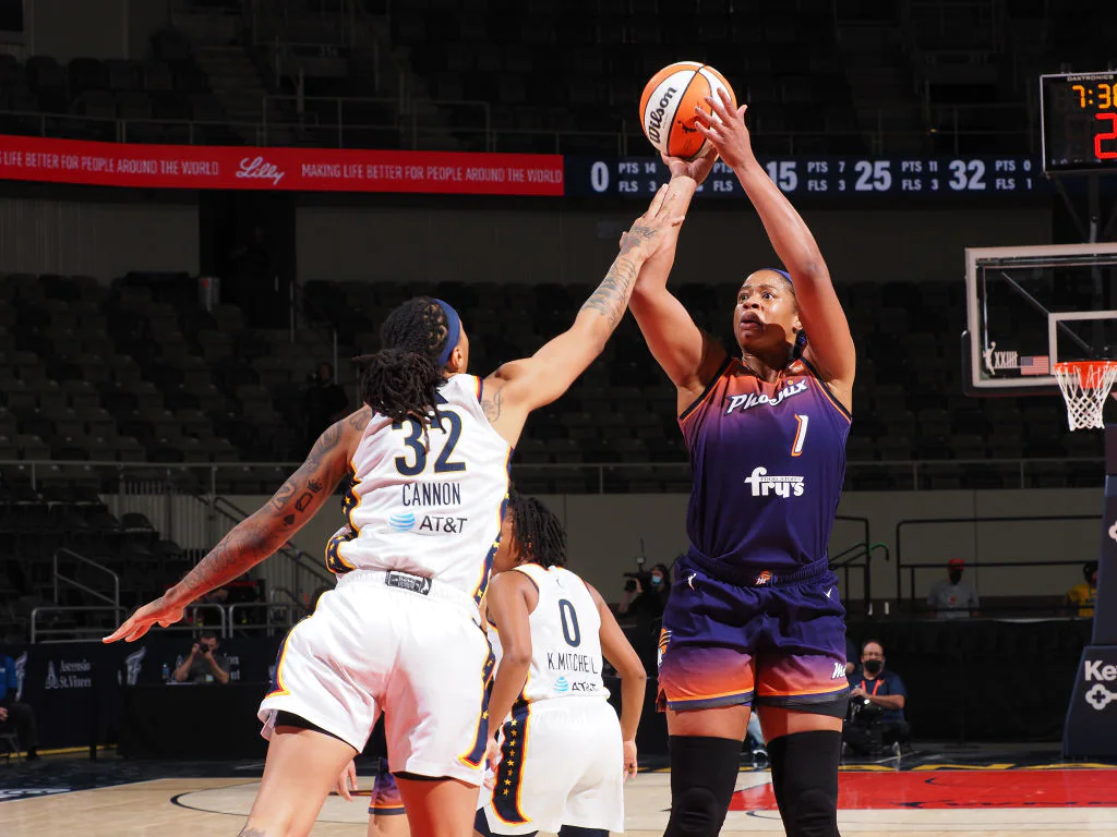 WNBA wrap: Mercury wins ninth straight, Wings vs Sun, Storms vs Mystics to come