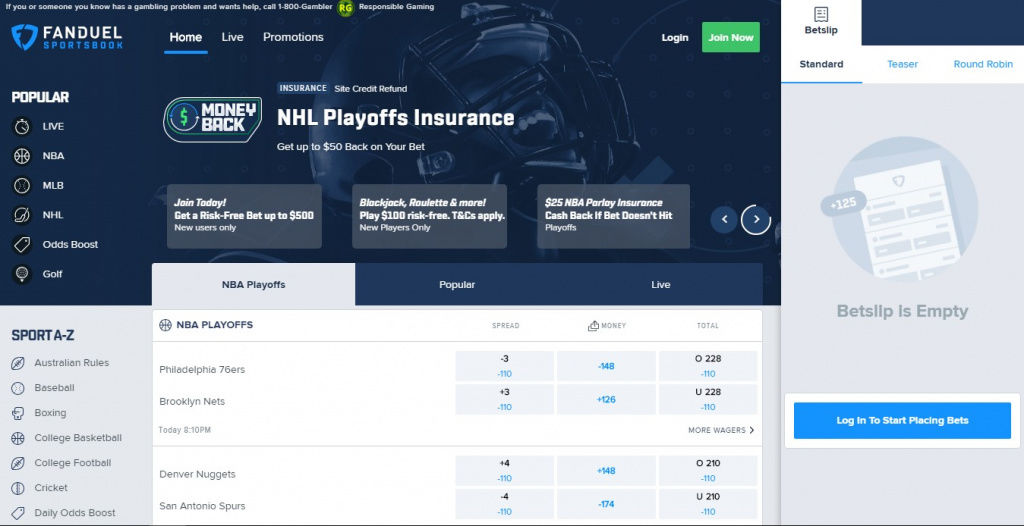 Fanduel Sportsbook Review