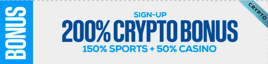 200% Crypto Sign-Up Bonus
