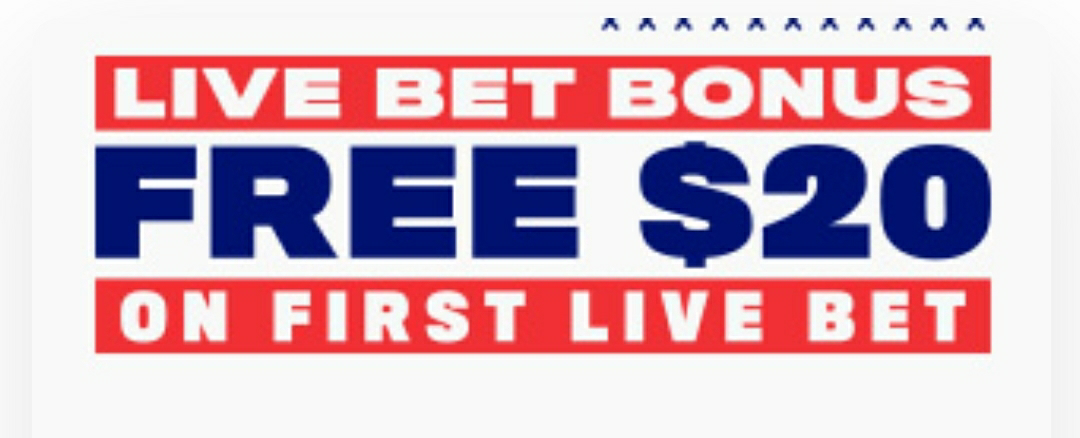 BetAmerica First Live Bet Bonus