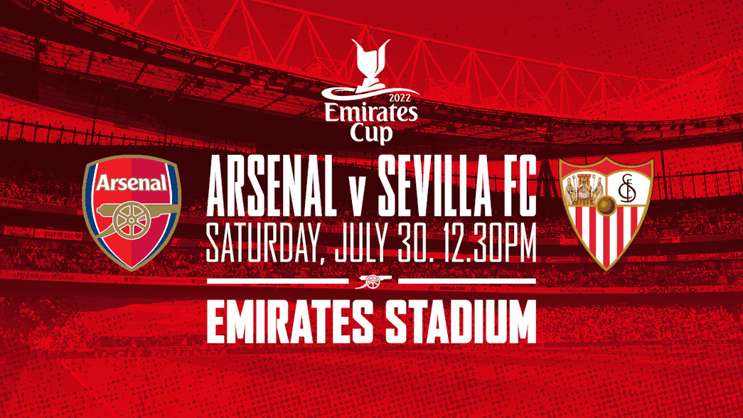 Arsenal vs Sevilla at Emirates Cup