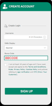 bet365 requirements for creating an account