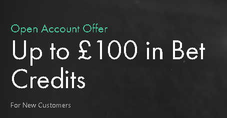 New account offer on bet365. Bet365 offers £100 in bet credits for new customers allowing them to win more