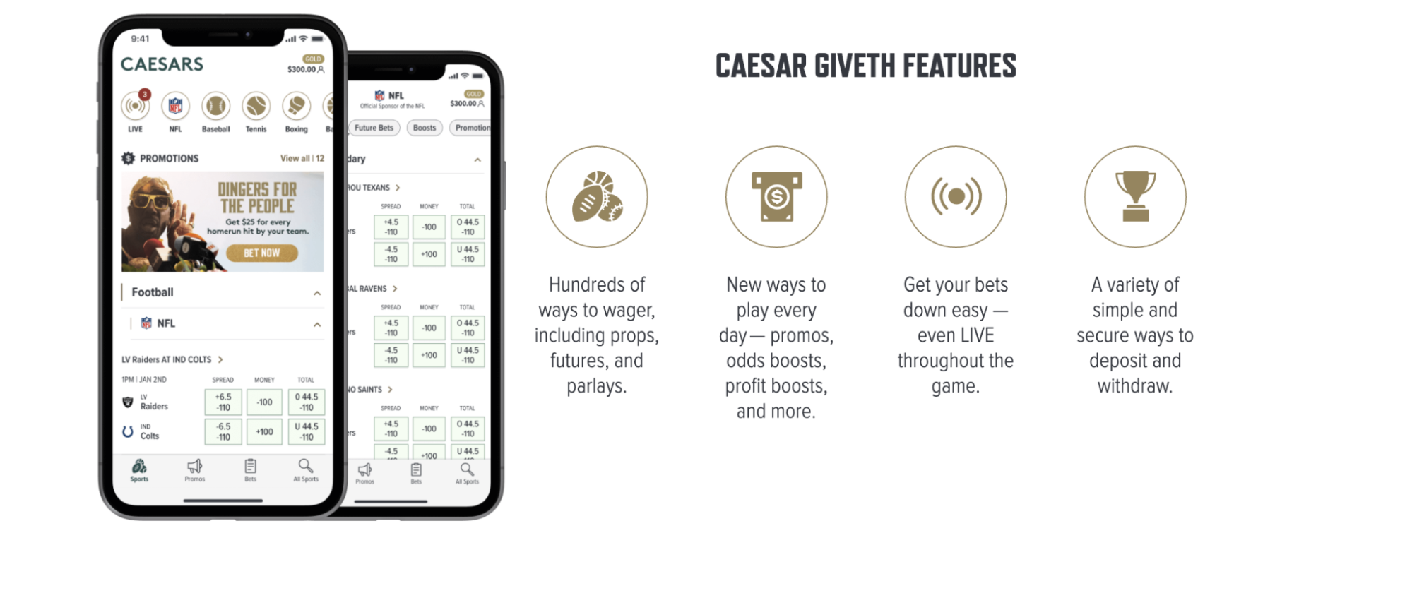 Download Caesars Sportsbook Mobile App
