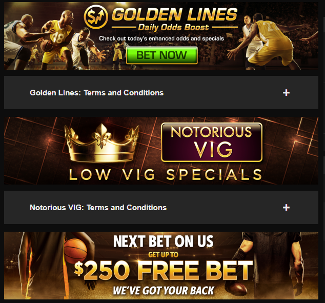 Golden Nugget promotions