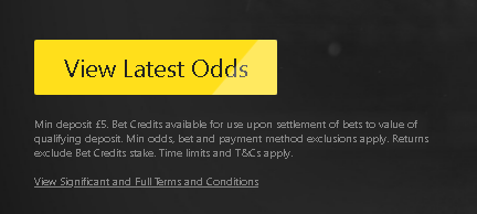 Odds for Bet 365
